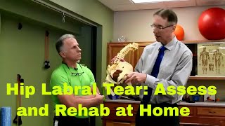 Hip Labral Tear Stretches amp Exercises  Ask Doctor Jo [upl. by Iruahs252]