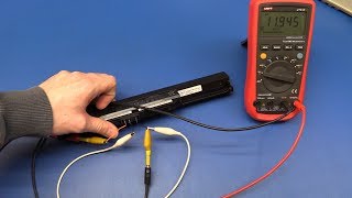 How to Test a Laptop Battery  EcProjects [upl. by Frayda746]