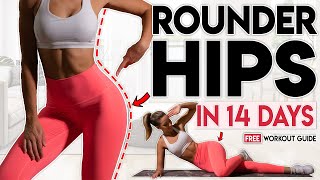 20 MIN WIDER HIPS WORKOUT  How to Get Wider Hips  Large Hips  Widen Your Hips  Fitness Channel [upl. by Assiral530]