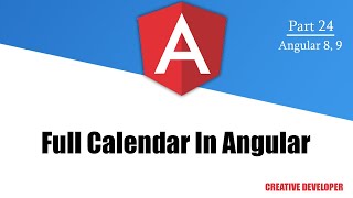 Fullcalendar implement and event add angular  Angular Full Calender  Angular  Angular Tutorial [upl. by Gould]