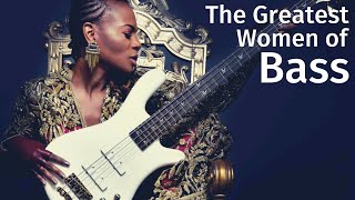 10 of the Greatest Bass Women Ever [upl. by Aisatsana]