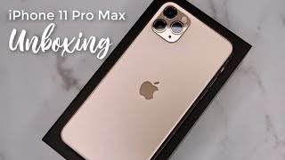 New iPhone 11 Pro Max Unboxing [upl. by Daffodil775]