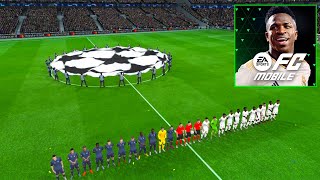 EA SPORTS FC MOBILE 24 SOCCER Global Launch  Uefa Champions League Gameplay [upl. by Atiuqrehs753]