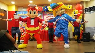 Jollibee Party  Bida ang Saya  Happy Birthday Yohann [upl. by Nallek]