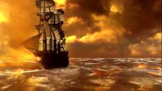 Pirate Ship on Stormy Sea [upl. by Flannery]