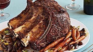 Annes Holiday Standing Rib Roast  Food Network [upl. by Eicul405]