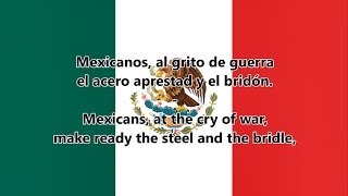 National anthem of Mexico  Himno Nacional Mexicano ESEN lyrics [upl. by Asseniv881]