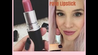 MAC Brave Lipstick Review [upl. by Ahsaekal]