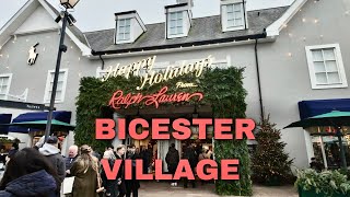 Bicester Village Luxury Walking Tour 4K [upl. by Tecu321]