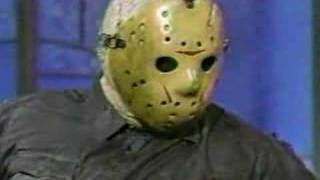 Jason Voorhees on talk show [upl. by Aseek]