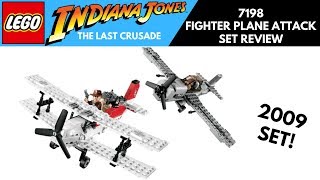 LEGO Indiana Jones quotFighter Plane Attackquot 7198 Set Review 2009 Set [upl. by Karla]