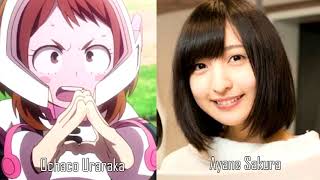 My Hero Academia  Voice Actors Japanese [upl. by Vidal]