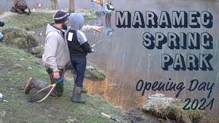 Maramec Spring Park Opening Day Of Trout Season 2021 [upl. by Yelnet]