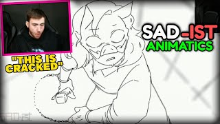 Sapnap Reacts To Newest Sadist Dream Smp AnimationHog Hunt [upl. by Annauj]