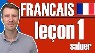 Comment saluer en français Cours de français niveau débutant A1 [upl. by Jehiel]