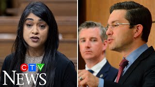 Poilievre squares off with Chagger in tense exchange over WE Charity scandal engulfing Trudeau [upl. by Corney]