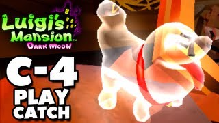 Luigis Mansion Dark Moon  Old Clockworks  C4 Play Catch Nintendo 3DS Gameplay Walkthrough [upl. by Gilson999]