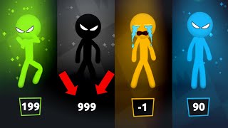 Secret 🫨 PRO Stickman MINIGAMES  Stickman Party [upl. by Nedla]