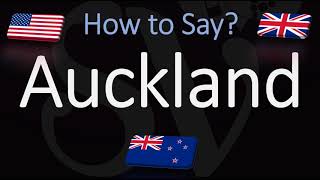 How to Pronounce Auckland New Zealand CORRECTLY [upl. by Clippard142]