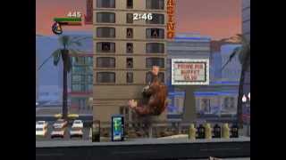 Rampage Total Destruction PS2 Gameplay [upl. by Thynne370]