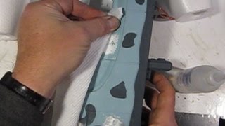 HOW TO REMOVE PAINT WITH LACQUER THINNER [upl. by Fortune406]