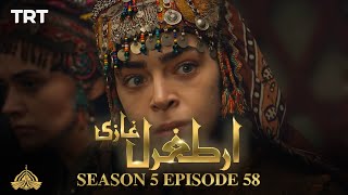 Ertugrul Ghazi Urdu  Episode 58  Season 5 [upl. by Yecaw]