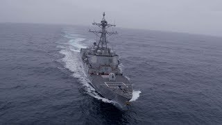 Life at Sea Aboard ArleighBurke Class Destroyer USS Momsen DDG92 [upl. by Llertnahs]