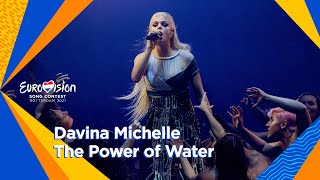 Davina Michelle  The Power of Water  First SemiFinal  Eurovision 2021 [upl. by Seaver]