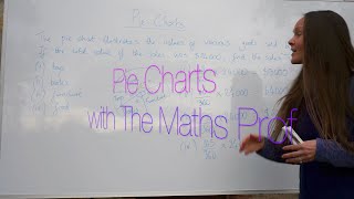 The Maths Prof Pie Charts part 1 [upl. by Aker]