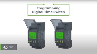 GIC Learning Hub  Digital Time Switch  Basic Programming [upl. by Lewiss]