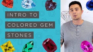 Introduction to Colored Gemstones  Natural and LabGrown [upl. by Earal]