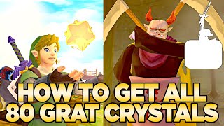 How to Get all 80 Gratitude Crystals in Skyward Sword HD [upl. by Nnylarak]