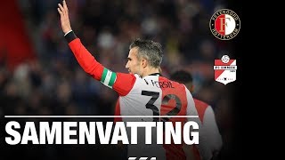 Samenvatting  Feyenoord  FC Emmen 20182019 [upl. by Ragan94]