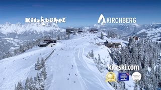 Sonnenskilauf im weltbesten Skigebiet Kitzbühel Kirchberg [upl. by Cherida]