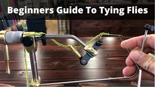 A Beginners Guide To Getting Started With Fly Tying Flies [upl. by Nogras]