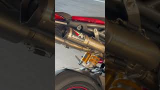 Austin Racing Exhaust Ducati Hypermotard 950SP [upl. by Ennoitna]