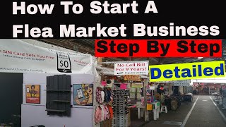 How To Start a Flea Market Business from Scratch Step by Step Part [upl. by Dayiz364]