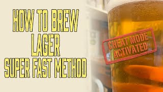 How to brew Lager  Superfast Method [upl. by Nnaecyoj]