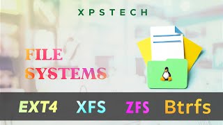 4 MAJOR LINUX FILE SYSTEM EXT4  XFS ZFS BTRFS [upl. by Llemert]