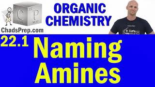 221 Naming Amines  Organic Chemistry [upl. by Yelraf]