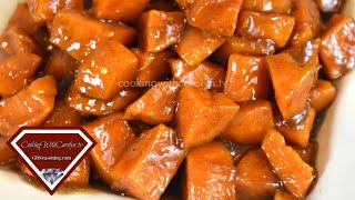 CANDIED YAMS RECIPE  Good Ol Down Home Cookin  SOUL FOOD RECIPE Holiday Series [upl. by Nivat]