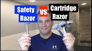 Safety vs Cartridge RazorWhich is BetterGeof [upl. by Faso]