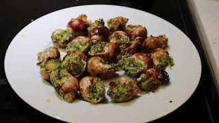 French Cuisine  Escargot with Garlic Butter [upl. by Johann]