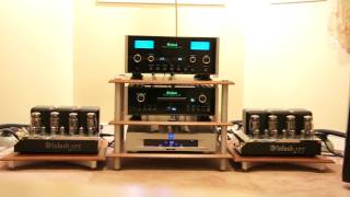 McIntosh MC 275  MCD 500  C2300  Sonus Faber Elipsa1 [upl. by Erbe]