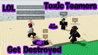 TOXIC TEAMERS Get DESTROYED  Mortem Metallum [upl. by Hovey748]