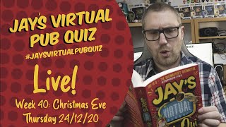 Virtual Pub Quiz Live Christmas Eve Special [upl. by Annayram]