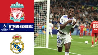 Liverpool vs Real Madrid Extended Highlights  UCL Final  CBS Sports Golazo [upl. by Ellenej]