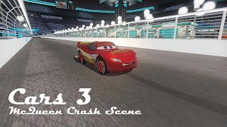 Cars LEGENDS  Cars 3  McQueen Crash Scene [upl. by Georas]