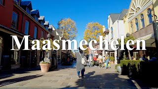 Maasmechelen Village Outlet Belgium 🇧🇪 City Walk Tour [upl. by Lodnar]