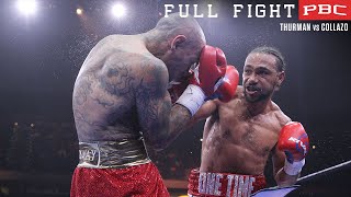 FULL FIGHT Keith Thurman vs Luis Collazo  7112015  PBC on ESPN [upl. by Eonak934]